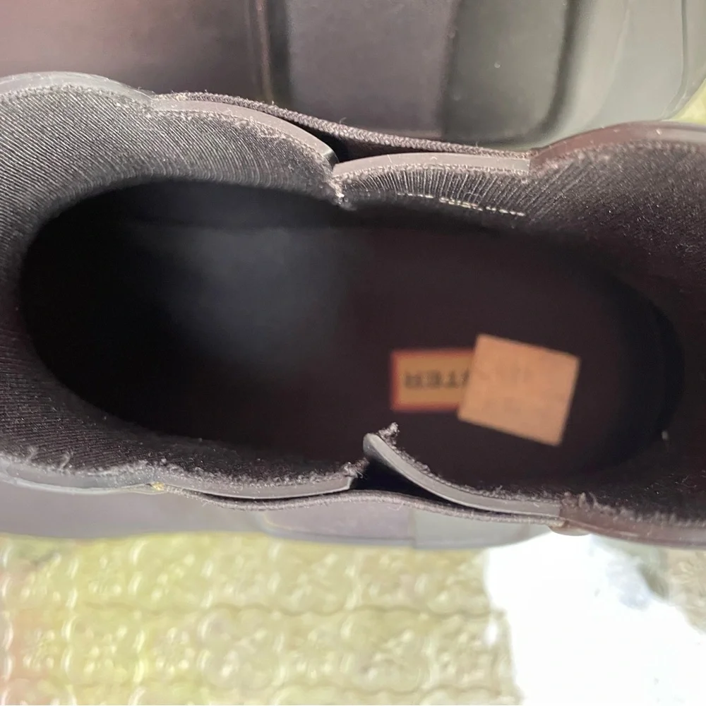 Hunter Refined Slim Fit Chelsea Black Boots Size 13 Men’s